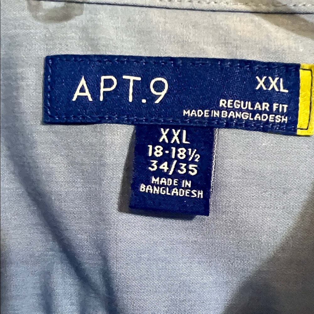 Apt. 9 Light Blue Dress Shirt - Picture 6 of 8
